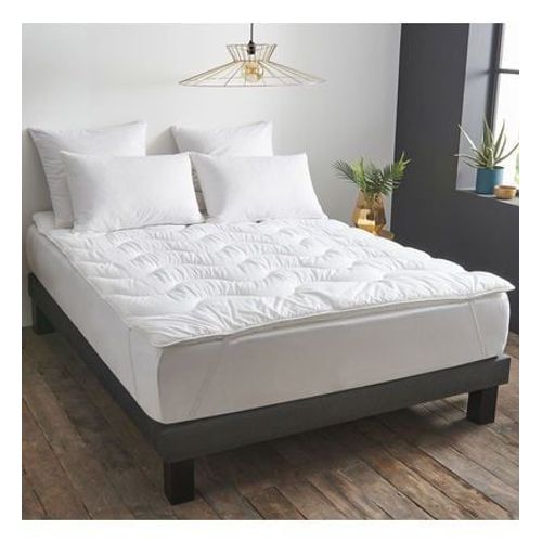 Wake Me Green - Surmatelas Gonflant Durable - Coton Bio - ThÃ©odore  - Blanc