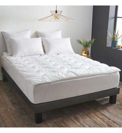 Wake Me Green - Surmatelas Gonflant Durable - Coton Bio - ThÃ©odore  - Blanc