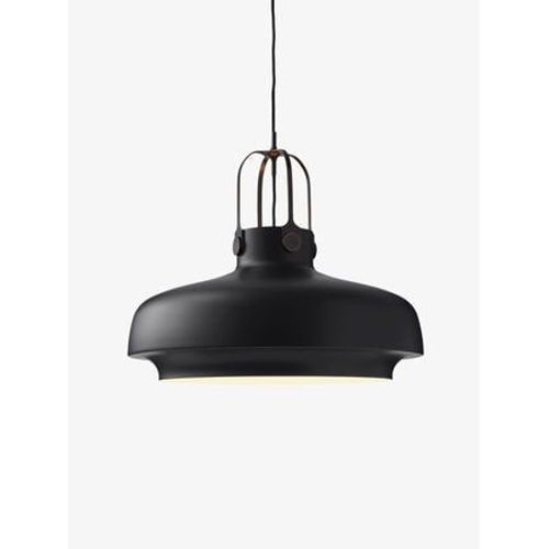 Suspension SC8 Copenhagen Pendant - noir mat / laiton - Taille unique