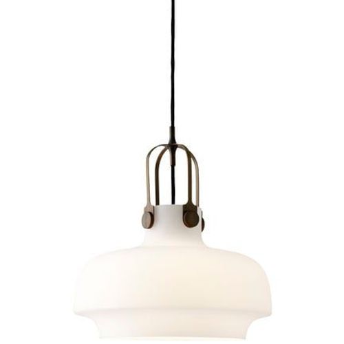 Suspension SC7 Copenhagen Pendant - opale / laiton - Taille unique