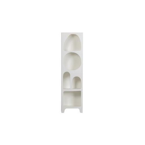 Made By Woood - Caz - Colonne De Rangement En Bois 5 Niches H180cm  - Blanc