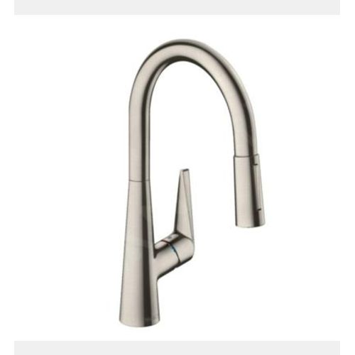 Hansgrohe - Robinet de cuisine avec douchette HANSGROHE Talis M51 200 sBox 2 jets aspect acier inox  - Gris