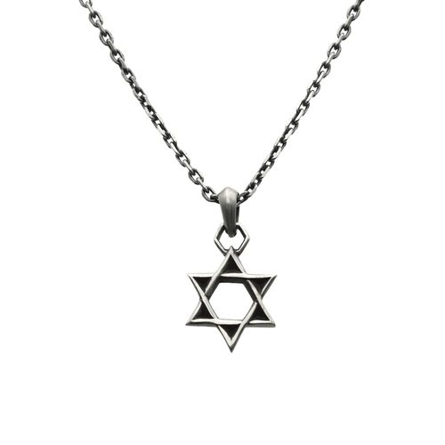 Collier Argent Étoile De David