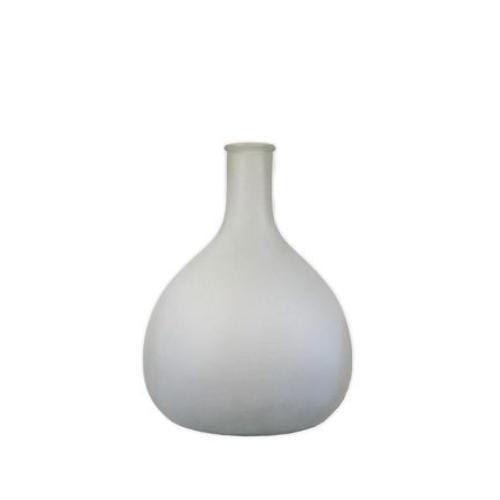 Vase bonbonne en verre dépoli - Taille unique