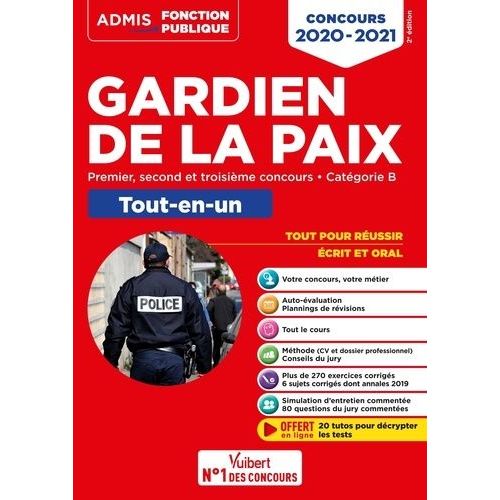 Concours Gardien De La Paix Tout-En-Un - Premier, Second Et Troisième Concours Catégorie B