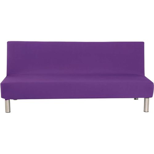 Ershi-Couleur Unie Sans Accoudoirs Housse De Canapé Lit Stretch Futon Slipcover Écran 3 Places Anapé Shield Compatible Avec Lit De[639]