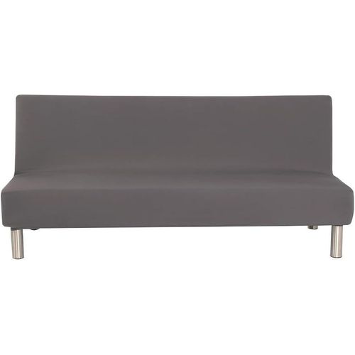 Ershi-Couleur Unie Sans Accoudoirs Housse De Canapé Lit Stretch Futon Slipcover Écran 3 Places Anapé Shield Compatible Avec Lit De[644]