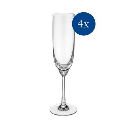 Villeroy & Boch - Octavie Flûte À Champagne Set 4 Pcs - Transparent