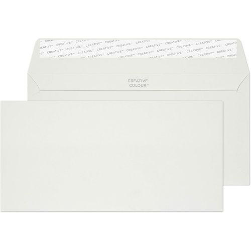 Ershi-Creative Colour Dl+ 114 X 229 Mm 120 G/M² Enveloppes Bande Adhésive (25219) Gris Français - Boîte De 25[474]