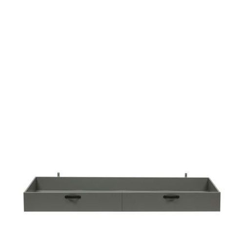 Made By Woood - Morris - Tiroir En Pin Massif Pour Lit 90x200cm - Gris