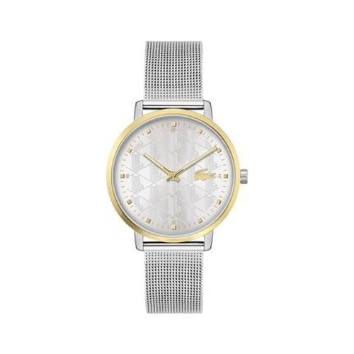 Lacoste - Montre Femme Crocorigin Blanc 2001286  - Jaune