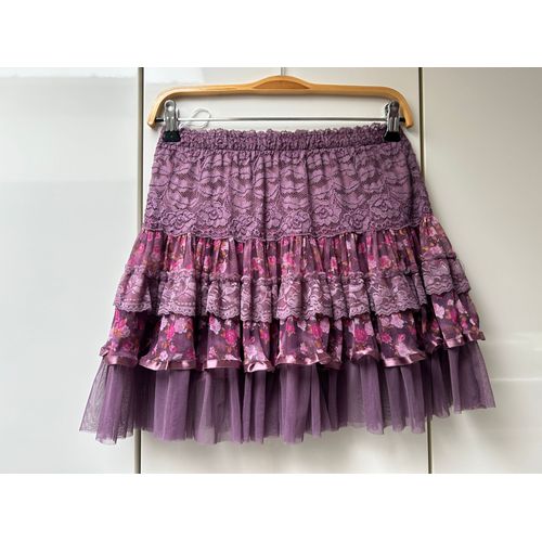 Minijupe Violette - Taille Unique