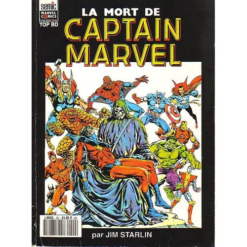 Top Bd  N° 29 : La Mort De Captain Marvel