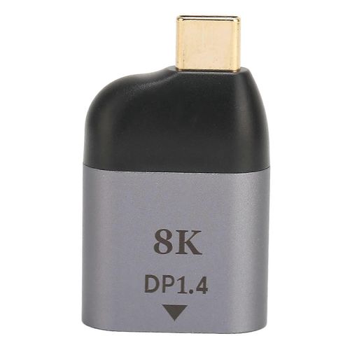 Adaptateur USB C vers DisplayPort 8K 60Hz Haute Résolution Compact USB C vers DP Adaptateur pour PC Windows
