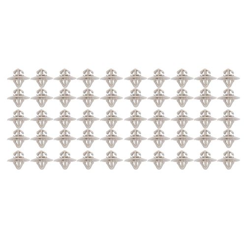 50pcs Porte Latérale Moulure Garniture Clips Extérieur Fixations Kit 93160023 Remplacement Pour Opel Vivaro 2001 ?2014