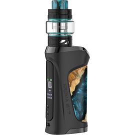 KYAOAYO-Kroma 217 - Box Pour Cigarette Electronique - Puissance 100W/80W - Accu Non Fourni - Rechargement 1,7A - Pas De Vis 810 - Sans Clearom ur - Sans Nicotine Ni Tabac - Usb-C - River Wood