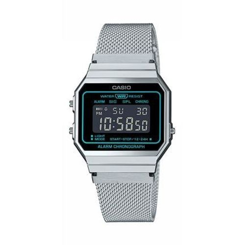 Casio Montre Argent Digital Femmes Casio Collection Vintage A700wems-1bef