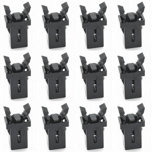 KYAOAYO-12X Loquets Rechange Pour Couvercle Poubelle Brabantia, Compatible Avec Poubelle Brabantia, Fermeture De Verrouillage De Poubelle, Clips De Couvercle Tactile, Fermoir De Poubelle De Rechange