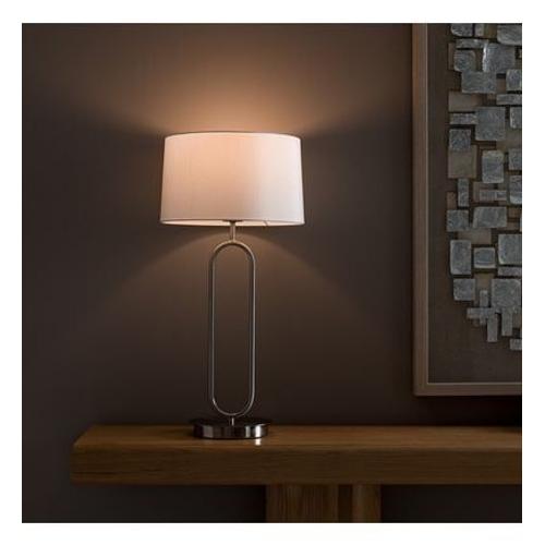 Am.Pm - Lampe Métal Acier Nickel Satiné, Ladika - Gris