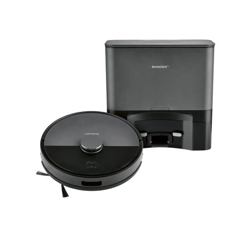 SILVERCREST® Robot aspirateur avec station d'aspiration