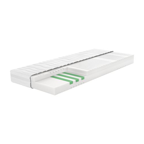 LIVARNO home Matelas en mousse froide, 7 zones, H2, 90 x 190 cm
