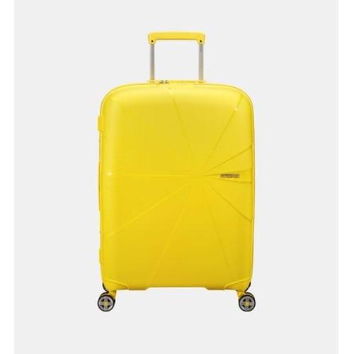 American Tourister - Valise rigide spinner Star Vibe 4R 67 cm  - Jaune