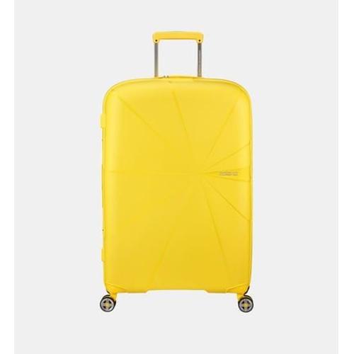 American Tourister - Valise rigide spinner Star Vibe 4R 77 cm  - Jaune