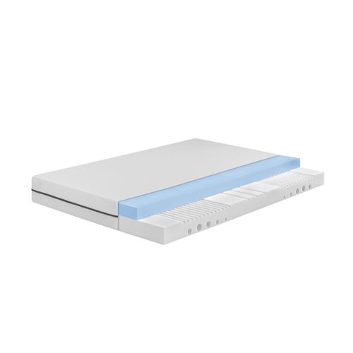 LIVARNO home Matelas en mousse hybride, 7 zones, H3, 140 x 190 cm