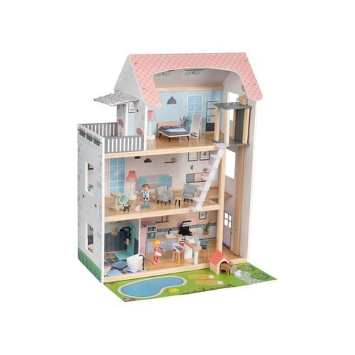 Playtive Maison de poupées XXL, 54 pièces