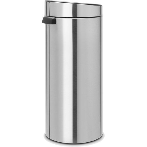 KYAOAYO-115462 - Poubelle Touch Bin Unie New, 30 L - Inox Mat Anti-Traces De Doigts