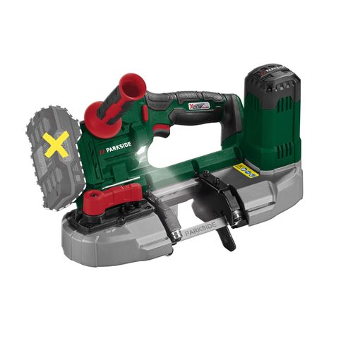 PARKSIDE® Scie à ruban sans fil PMBA 20-Li, 20 V