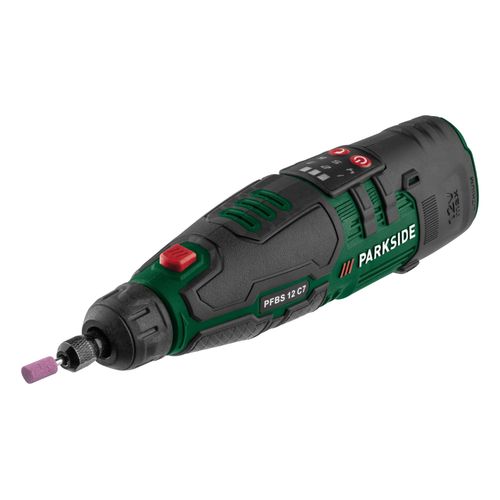 PARKSIDE® Perceuse-meuleuse de précision sans fil 12 V, PFBS 12 C7