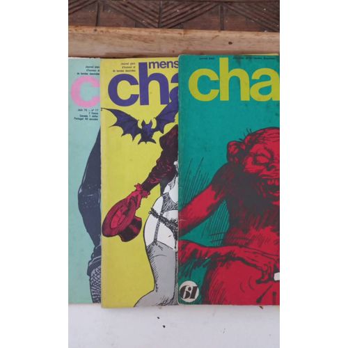 Journal Mensuel Charlie Dec 75 Jan 74 Juin 75