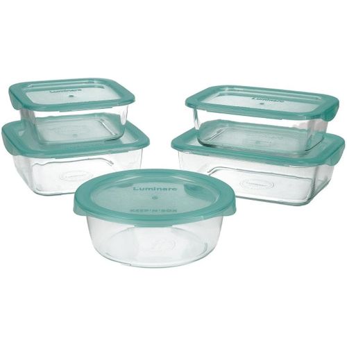 Kyaoayo-Lagon Hermétique - Conteneur De Stockage Alimentaire Rectangulaire En Verre - Modern, Minimalist - 1.4l - 13x82cm