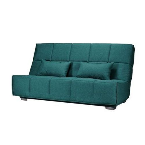 Camif - Banquette Clic-Clac Gizia- Matelas Bultex 14 Cm - Jaune