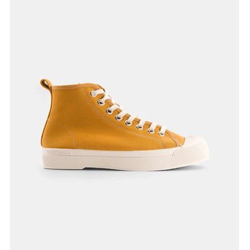 Bensimon Tennis B79 Stella Lacets En Coton Jaune