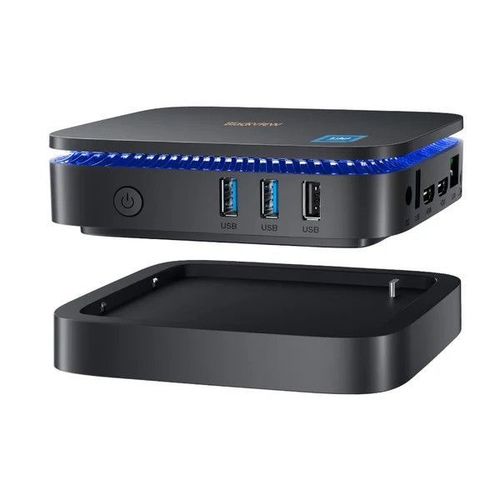 Mini PC Blackview MP60 Intel Twin Lake N150 3.60GHz Max 16Go 512 Go/SSD 2To, Windows 11, Wifi 6, 4K UHD Display NETFLIX -Gris