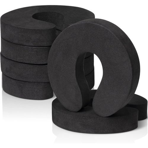 6pcs Bloque Porte B¿¿B¿¿ Securite Placard Enfant(Noir), Protection Bloque Securite Enfants, Doigts Anti-Pincement Bloc Porte Securite Fenetre Bebe Bloque-Porte Foam, Stop-Porte Mousse Porte Protection