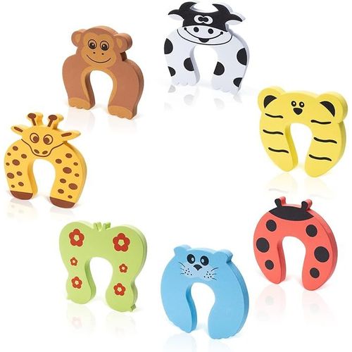 7pcs , Bloque Porte Anti Pincement Prot¿¿Ge Doigt Bloque-Portes Et Fen¿ºtres Enfant B¿¿B¿¿ S¿¿Curit¿¿ Protection