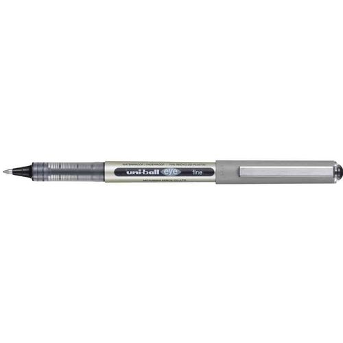 Uni-Ball Stylo Roller Encre Liquide Recyclé Ub157e Pointe Moyenne Noir