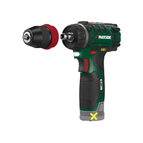 PARKSIDE® Perceuse-visseuse sans fil PBSA 12 E4, 12 V