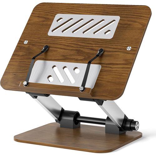 Kyaoayo-Pupitre Pour Livres, Réglable En Bois, Support Pliable, Pupitre De Lecture, Support De Livre