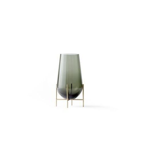Vase Échasse - verre fumé - M - Taille unique