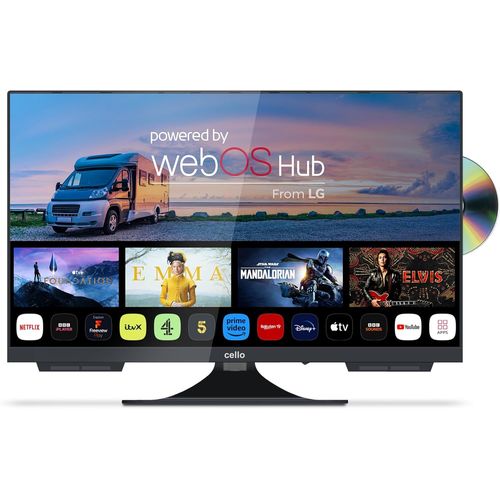 KYAOAYO-C2224Wsf Trav 22" Full Hd Smart/Dvd Camping Re Tv Integrierter Dvd Player Rahmenlos Triple Tuner Bluetooth Webos By Lg Pitch Perfect Lautsprecher Wohnmobil Lkw 2024