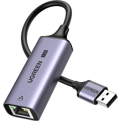 KYAOAYO-2.5G Adaptateur Usb 3.0 Vers Rj45 Ethernet Réseau 2500 Mbps Lan Plug Play Sous Windows 11 Macos Compatible Avec Pc Orditateur Portable Laptop Switch