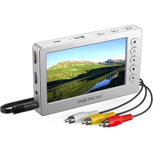 KYAOAYO-Vidéo Capture, Convertisseur Vidéo Usb 2.0 1080P 60Fps Avec Écran Oled De 5 "", Capture D'Enregistreur Vidéo Av Hdmi À Partir D'Un Magnétoscope, Dvd, Bandes Vhs, Hi8, Caméscopes, Systèmes De J