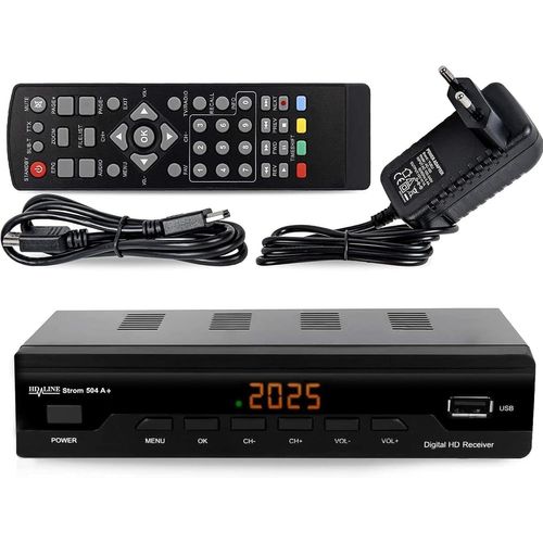 KYAOAYO-504 A+ Décodeur Tnt Full Hd -Dvb-T2 - Compatible Hevc264 - (Hdmi,Péritel, Usb, Digital Plus) Noir