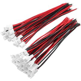 KYAOAYO-20 Paires Micro Jst-Ph 2.0 2-Broches Connecteur Pr , Micro Jst Ph 2.0 Connecteur De Pr Câble Female Mâle