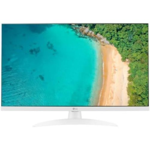 KYAOAYO-Ecran 27 Tv Blanc Ips 16 9 1920X1080 250Cd/M² 2Xhdmi Usb 2.0 Slot Ci s Tuner Tnt Dvb-T/T2 Dvb-C Dvb-S/S2 Bluetooth Audio Wifi Webos