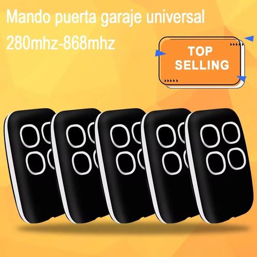 1-10pcs ROPER GO MINI Télécommande de porte de garage 433.92MHz ROPER NEO Émetteur portable-5pcs Blanc
